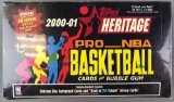 2000 Topps Heritage Basketball Sealed Box
