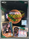 1992 Fleer Basketball Series 1 Sealed Box
