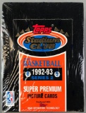 1992 Topps Stadium Club Basketball Series 2 Sealed Box