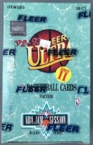 1992 Fleer Ultra Basketball Series 2 Sealed Box