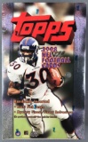 1998 Topps Football Sealed Box Manning Moss Rookie Year
