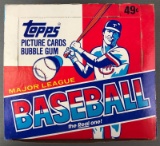 1982 Topps Baseball Cello Box