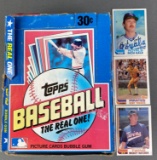 1982 Topps Baseball Partial Wax Box