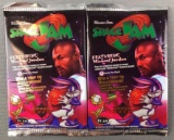 2 1996 Upper Deck Space Jam Packs