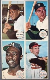 Group of 4 1964 Topps Giants Baseball Cards