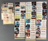 Group of Post and Jello Baseball Cards