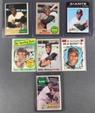 Group of 7 Topps Willie McCovey Baseball Cards