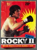 1979 Topps Rocky 2 Wax Box