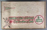 1960's Group of 8 American League Baseball Collector Mug Set RARE
