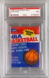 1986 Fleer Basketball Wax Pack PSA 7