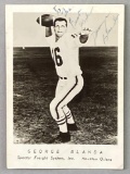 George Blanda Signed Photo