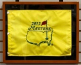 2012 Masters Golf Flag Framed