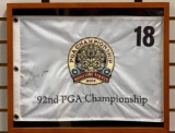 1992 Signed PGA Championship Flag Framed