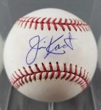 Jim Kaat signed baseball