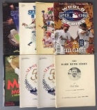 Group of Baseball World Series Programs and Ephemera