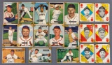 Group of 19, 1951 Baseball Cards