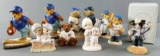 Group of Chicago Cubs figurines