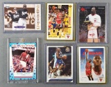 Group of Michael Jordan trading cards
