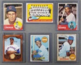 Group of 6 Chicago Cubs trading cards