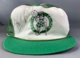 Signed Larry Bird Boston Celtics Hat