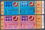 2 1967 World Series White Sox Game Tickets