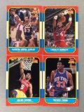1986 Fleer Basketball Cards and Stickers Near complete Set