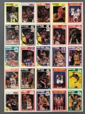Group of 25 1989 Fleer NBA Basketball Stars
