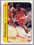 1986 Fleer Sticker Michael Jordan #8