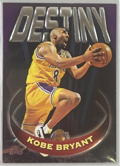 1997 Topps Basketball Destiny Insert Kobe Bryant