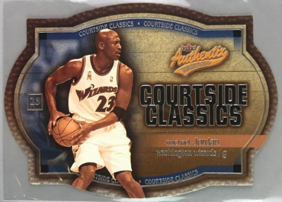 2002 Michael Jordan Floor Authentix Courtside Classics