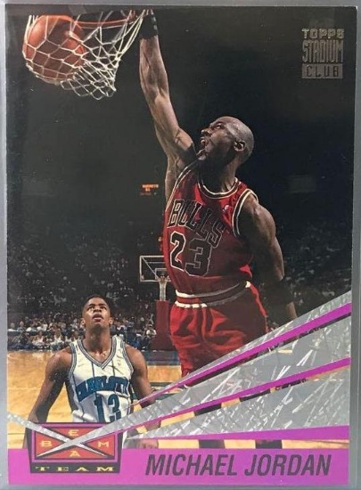 1993 Stadium Club Beam Team Michael Jordan #4