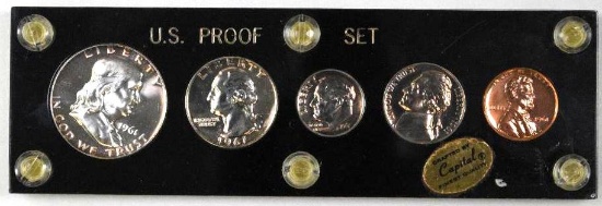 1961 5-Coin U.S. Proof Set.