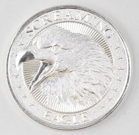 2021 Intaglio Mint Screaming Eagle 1oz. .999 Fine Silver