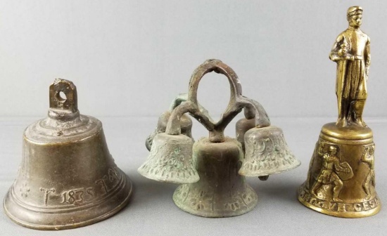 Group of Metal bells