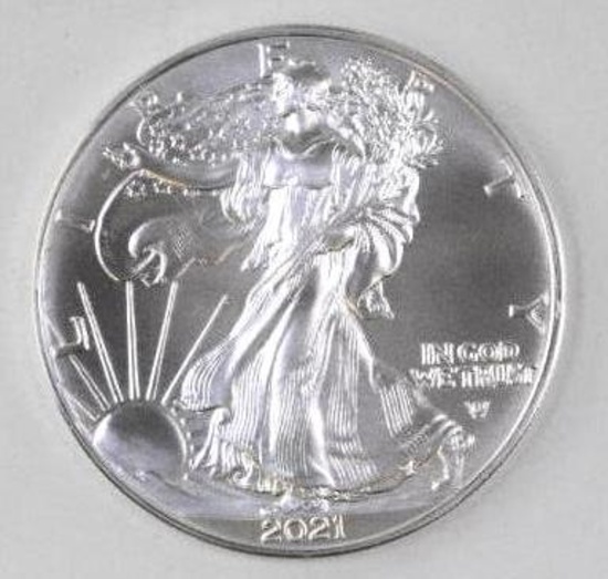 2021 American Silver Eagle 1oz Type 2