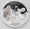 Franklin Mint Apollo 15 0.80oz. Sterling Silver Art Round