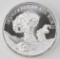 2021 Intaglio Mint Mongolian Death Worm 2oz. .999 Fine Silver