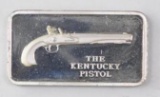 American Weapons Hall of Fame 1oz. Sterling Silver Ingot/Bar