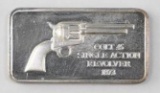 American Weapons Hall of Fame 1oz. Sterling Silver Ingot/Bar