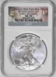 2014 W American Silver Eagle 1oz. (NGC) MS70