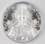 2021 Intaglio Mint Fiat Justitia Ruat Caelum 1oz. .999 Fine Silver