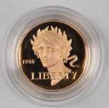 1988 W $5 Olympic Commemorative Gold Proof