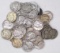 Group of (50) Mercury Silver Dimes