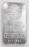Engelhard 1oz. .999 Fine Silver Ingot/Bar