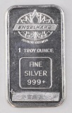Engelhard 1oz. .999 Fine Silver Ingot/Bar