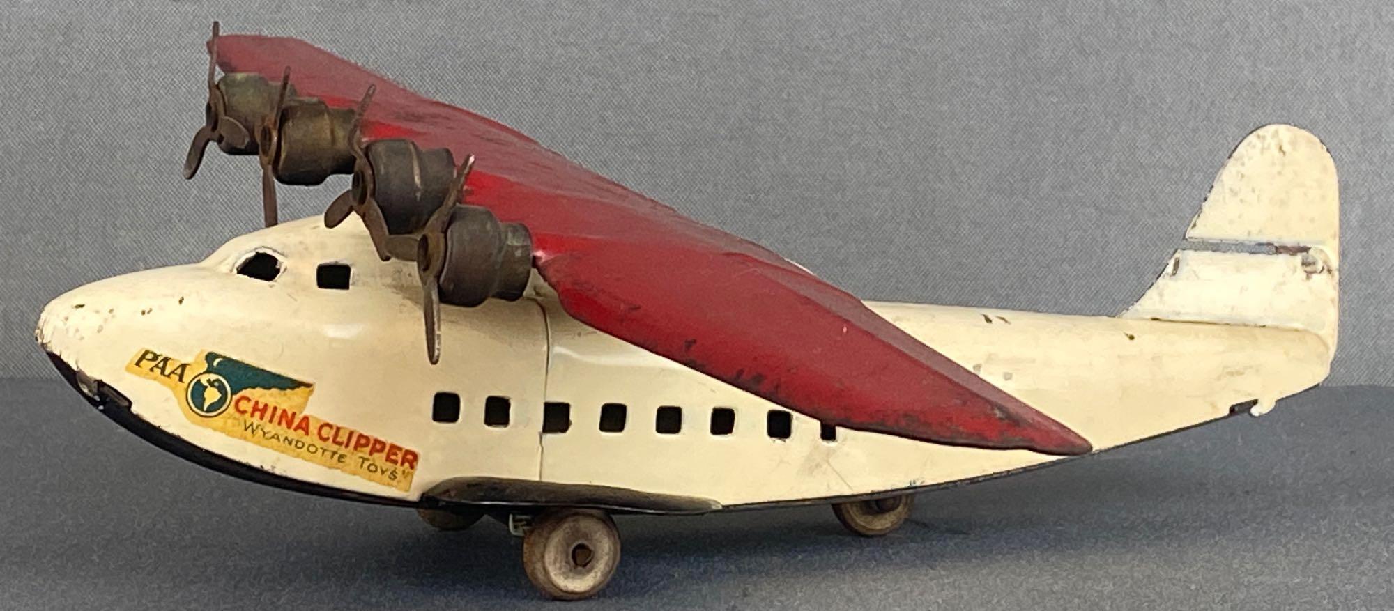 Wyandotte Pressed Steel PanAm China Clipper toy Proxibid