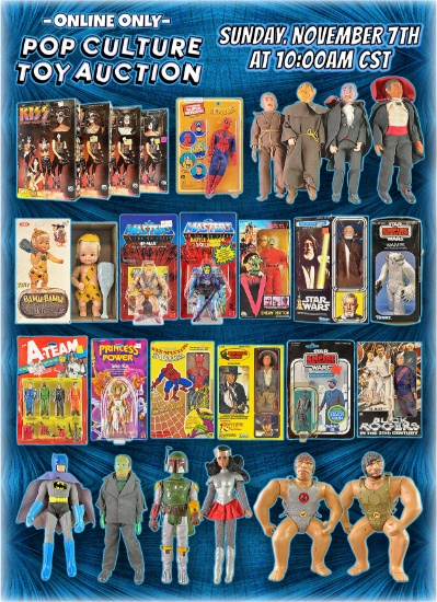 ONLINE ONLY - Pop Culture Toy Auction