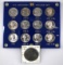 Susan B. Anthony Twelve Coin Set 1979-1981