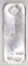 Johnson Matthey 100oz. .999 Fine Ingot/Bar