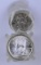 Group of (2) $10 Roll 2001 P & D Vermont Washington Statehood Quarters